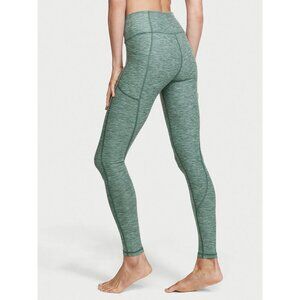 Victoria's Secret size 6 ON POINT 7/8 length High-Waist Heathered Blue/Green Leg